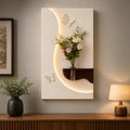 Crescent Glow Butterfly Wall Art