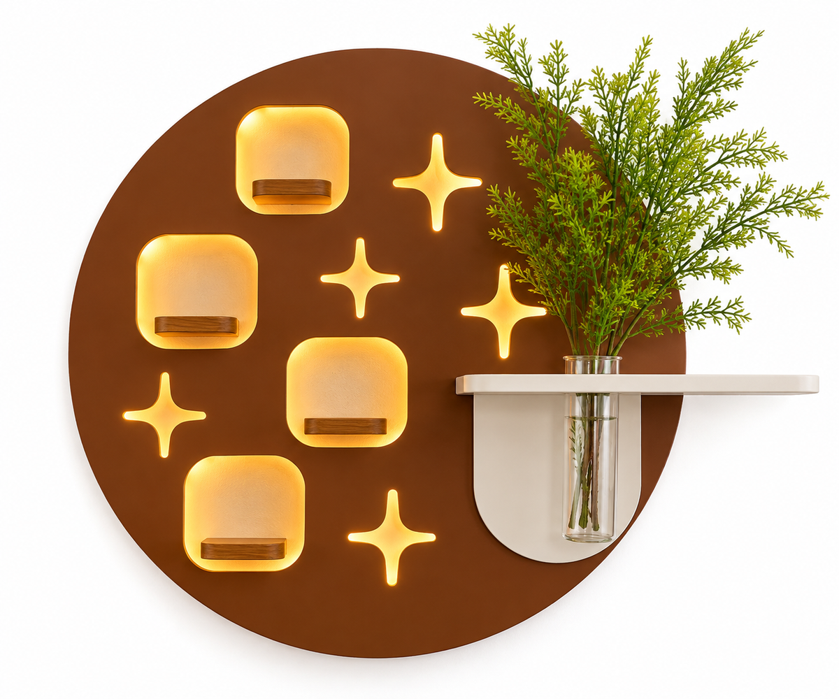GlowSphere Wall Decor