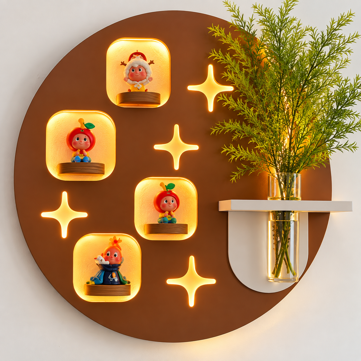 GlowSphere Wall Decor