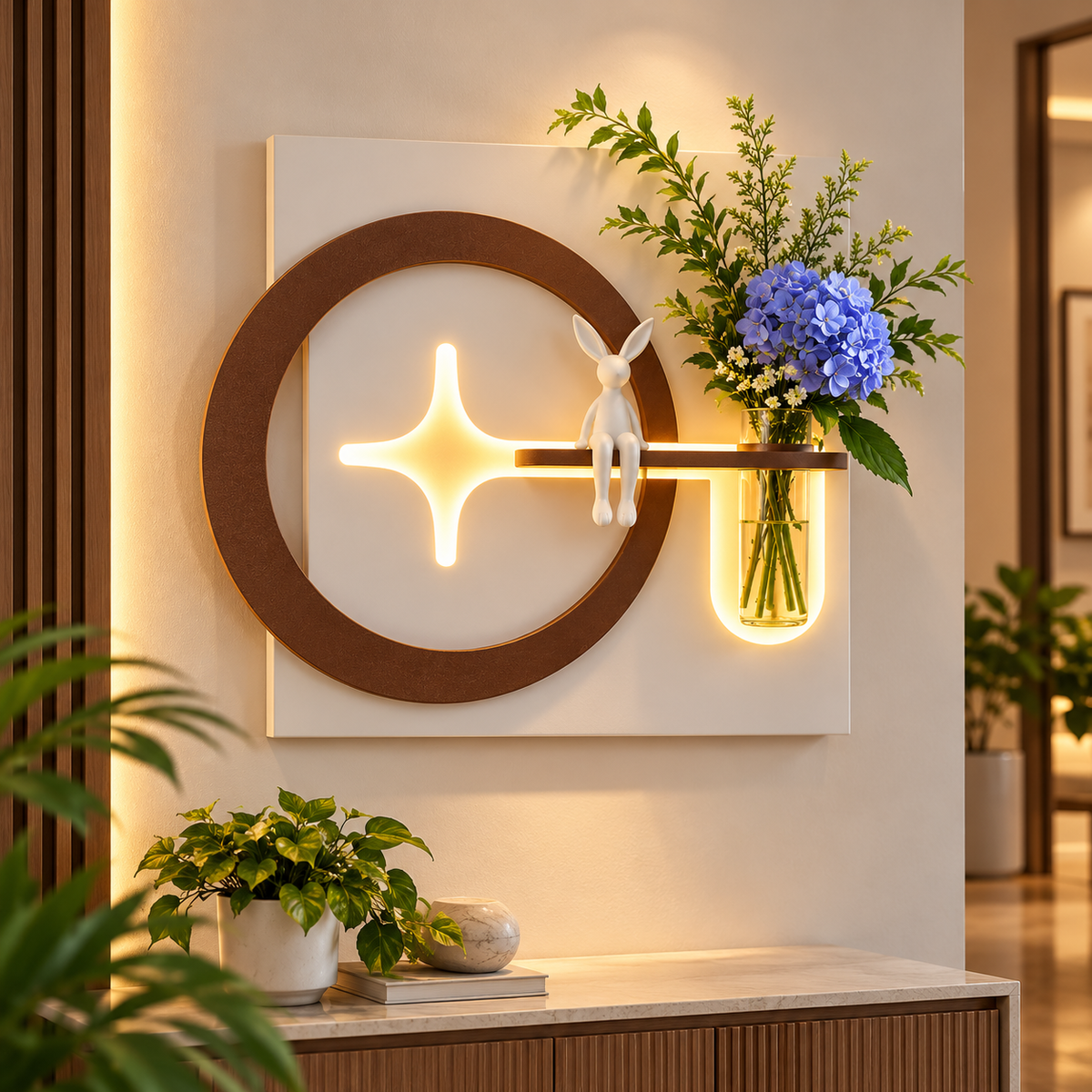 LumiNest LED Wall Decor