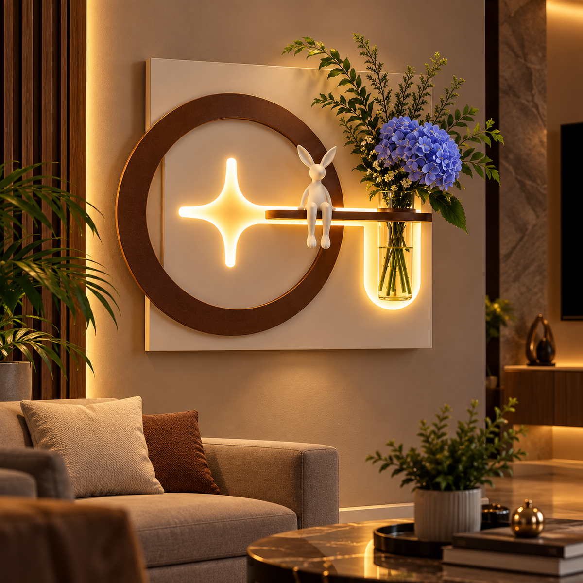 LumiNest LED Wall Decor