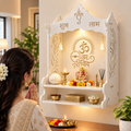 Premium Wooden Pooja Mandir