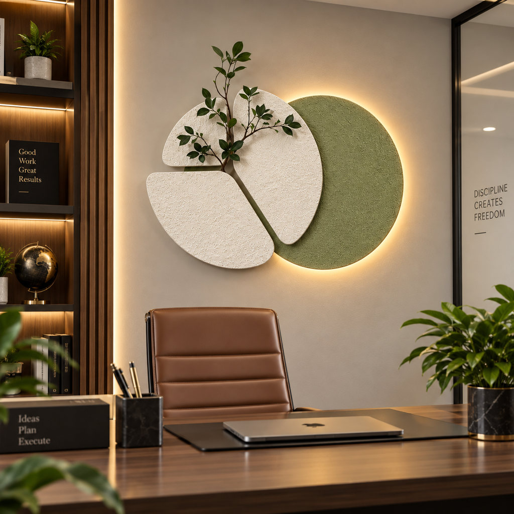 Nature Glow Abstract Wall Art