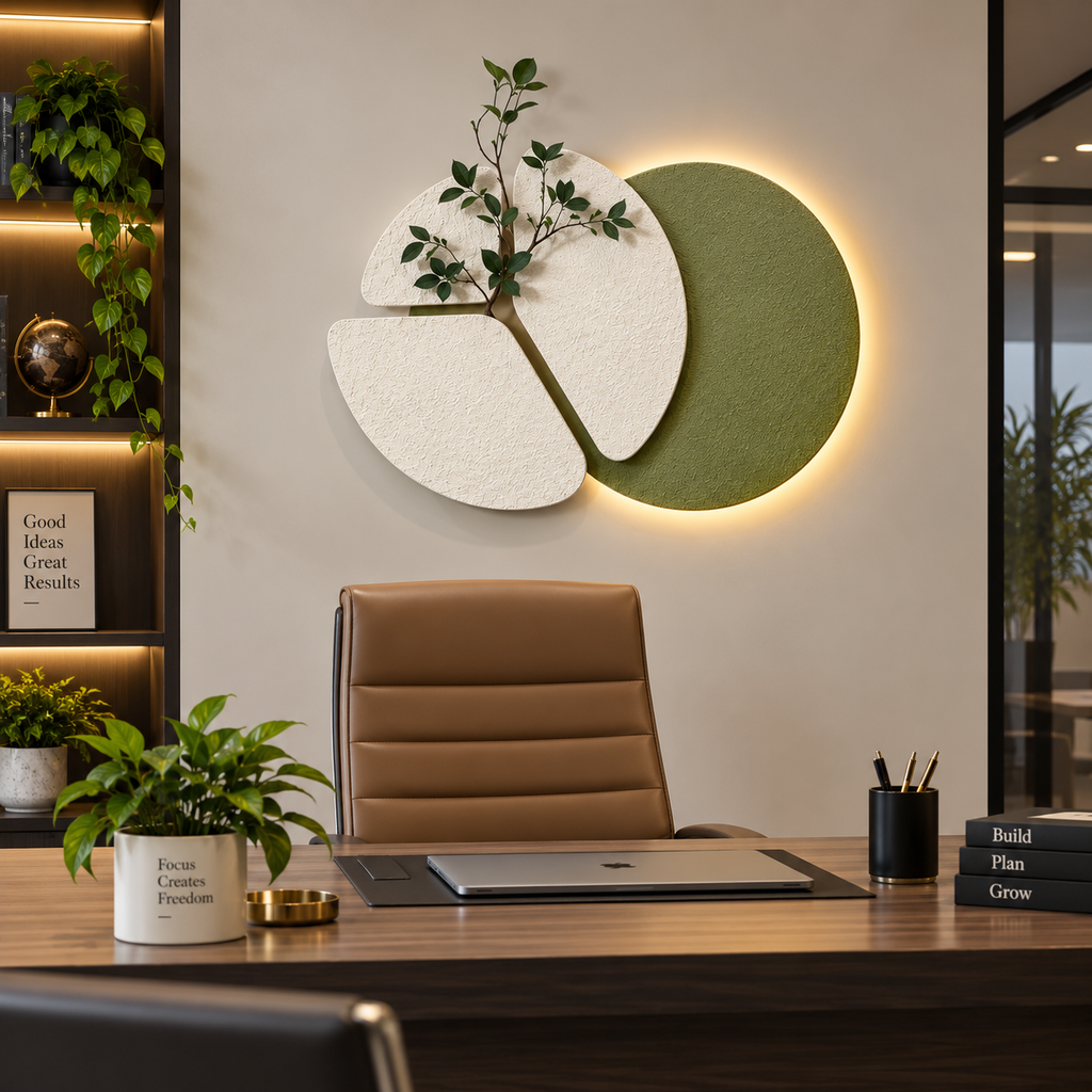 Nature Glow Abstract Wall Art